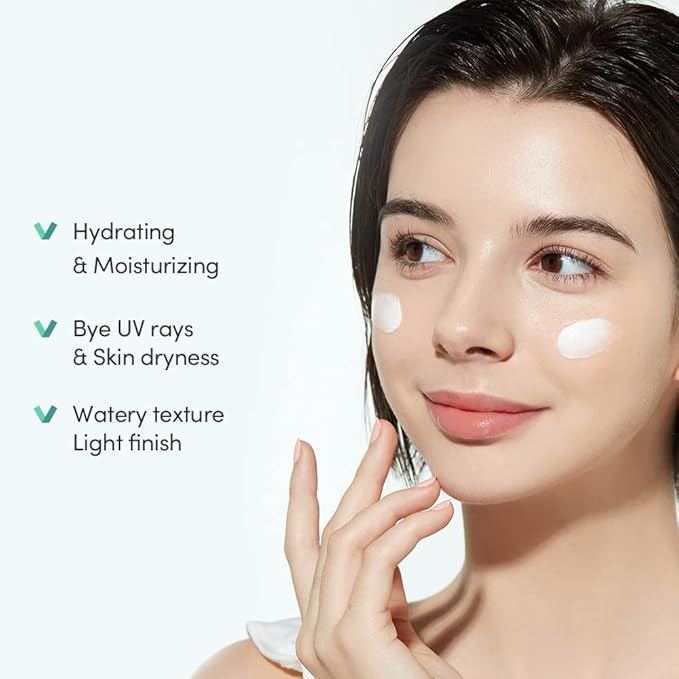 ETUDE Sunprise Mild Weightless Watery Light Texture SPF50+/PA+++ 1.7 fl. Oz (50ml) (21AD) | Light Moisturizing Sunblock for Sensitive Skin | Korean Skin Care