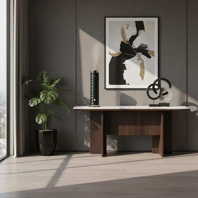 Lunar Classic 300 Smart Cold Air Diffuser,150ml Capacity, 800 Sq Ft Coverage, Ambient Lighting, Ultra-Quiet Operation (Black)