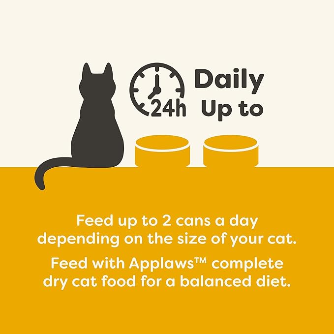 Applaws Chicken Variety in Broth Wet Cat Food 3-Flavor 16-Pack 2.47 oz Cans | 100% Natural, High Quality Ingredients, High Protein, No Artificial Additives, Limited Ingredients