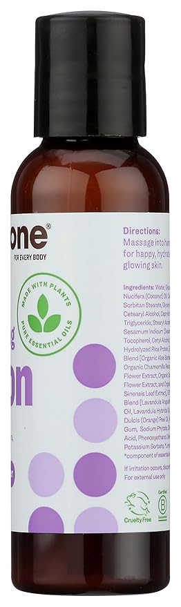 Everyone 2-in-1 Lotion for Hands/Body Travel Size: Vanilla and Lavender, 2 Ounce made with Essential Oils for Men and Women