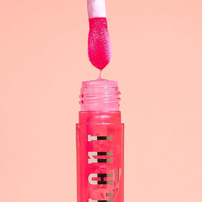 Milani Lip Oil with Vitamin E for Instant Hydration, Fruit Extract Infused Lip Treatment and Moisturizing Lip Gloss - Strawberry Melon