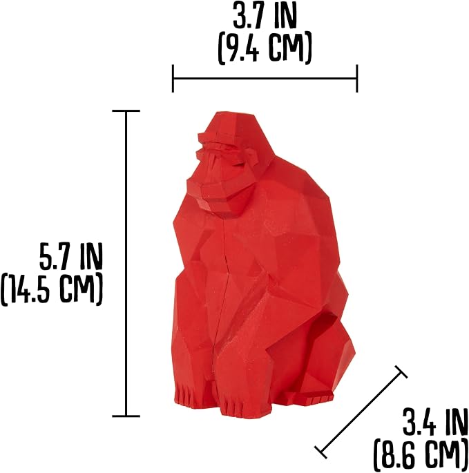 Chew King by Mammoth Large Happy Gorilla Dog Toy