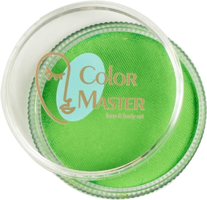Face and Body Paint Light Green(30gm)Non-Toxic High-Quality Paint for Children and Adults Halloween Makeup, Costumes, Festivals