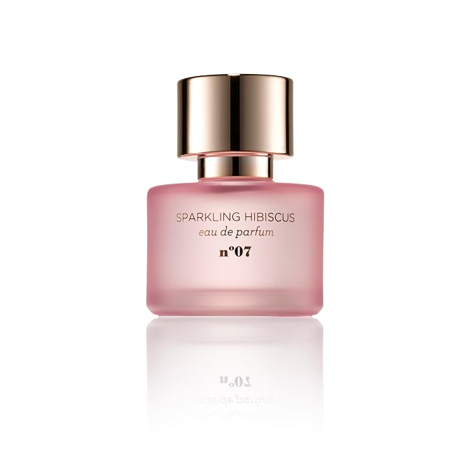 MIX:BAR Sparkling Hibiscus Perfume for Women - Bergamot, Hibiscus, Cashmere Musk, Champagne Bubble Fragrance Notes - Fruity Scent Eau de Parfum Spray Cologne - Bergamot Oil Hair Mist Perfume - 1.7oz