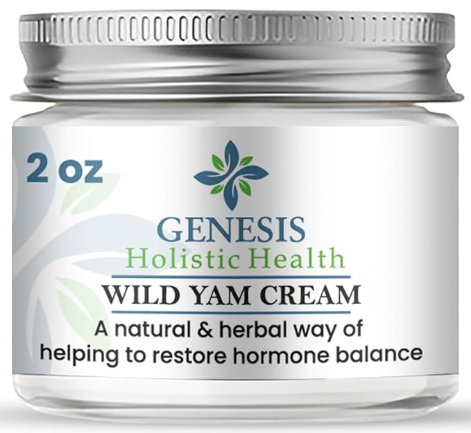 Genesis Wild Yam Root Roll On 10ml + Wild Yam Root Cream 2oz