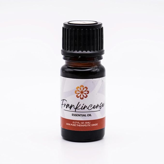 Essence Frankincense Essential Oil, 5 ml | Aromatherapy Oil for Diffusers & Personal Use | Natural Fragrance for Relaxation, Clarity & Wellness | Made in USA | Earthy & Calming Scent