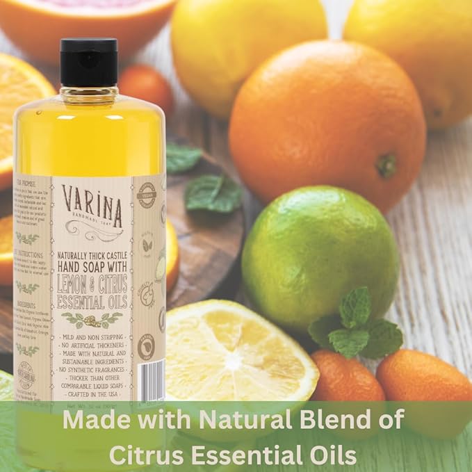Liquid Soap - Liquid Organic Castile Soap Citrus - 32oz