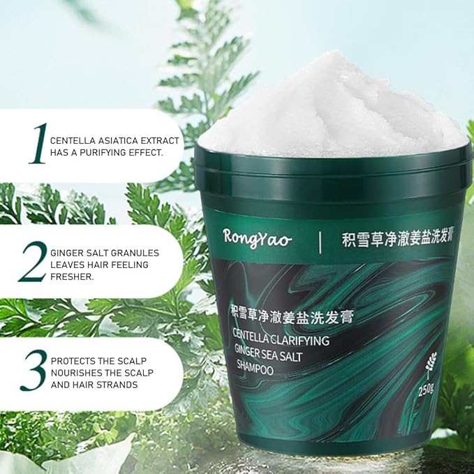 Body Scrub - Exfoliates & Deeply Nourishes for Smooth, Radiant Skin (Snowgrass Sea Salt)