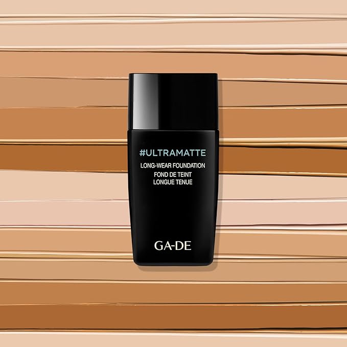 GA-DE Ultramate Long-Wear Foundation, 155 - Sweat-Resistant and No-Transfer Cream Foundation - Face Makeup for Flawless Ultra-Matte Finish - 1 oz