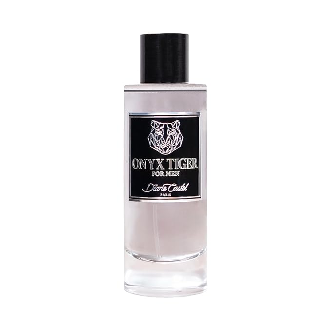 Diane Castel Onyx Tiger - Citrus Woody Fragrance - Cologne for Men - Mens Cologne - Opening Notes of Lavender, Pear, Sage, and Bergamot - 3.3 oz