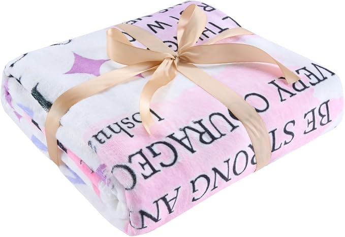 Christian Gifts for Women – “I Am a Child of God” Scripture Blanket with Bible Verses, Soft Fleece Religious Throw, Inspirational Faith Gift for Girls & Teens, Baptism, Birthday