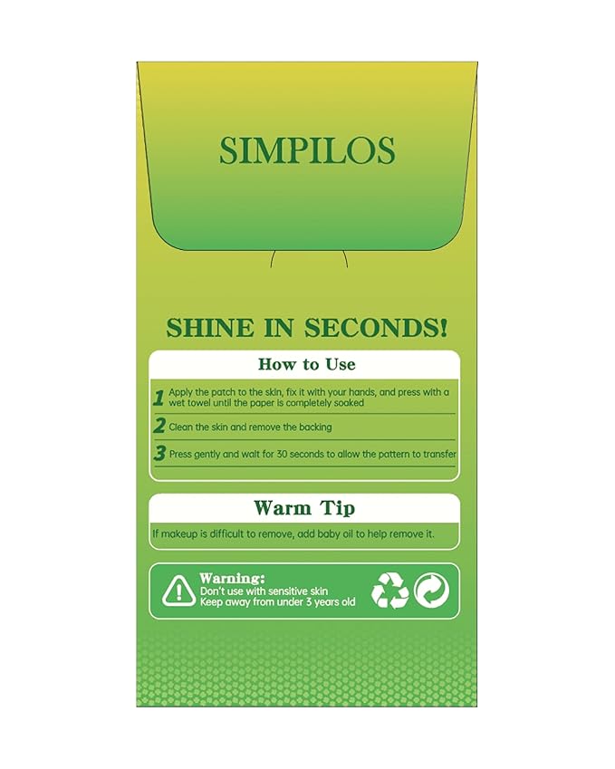 Green Face Glitter - Waterproof and Long-Lasting Body Glitter Speckles, Sparkle Makeup Patches for Festivals and Parties (Green - 8 Sheets)