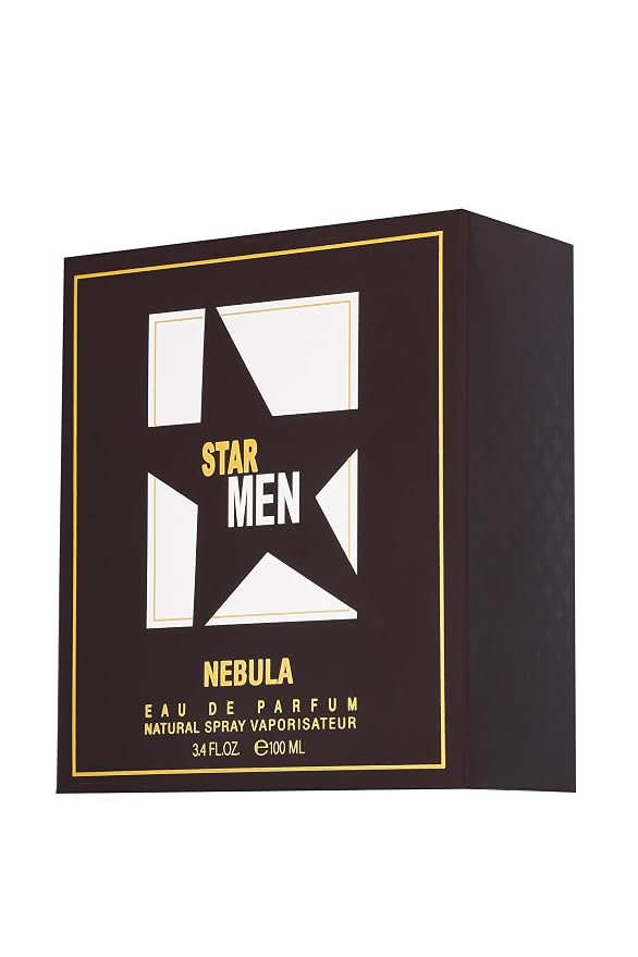 Fragrance World - Star Men Nebula Edp 100ml Perfumes for Men | Amber Woody Fragrance for Men Exclusive I Luxury Niche Perfume Made in UAE