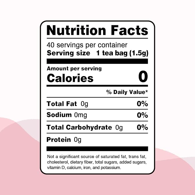 FullChea - Raspberry Leaf Tea Bag, 40 Teabags - Natural Pregnancy Tea - Pure Red Raspberry Leaf Herbal Tea - Non-GMO - Caffeine-free - Help Childbirth & Support Menstrual (Pack of 2)
