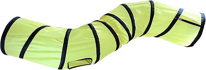 iCAGY Cat Tunnel Toys for Indoor Cats Kittens Rabbits, Pet Toy Play Tunnels