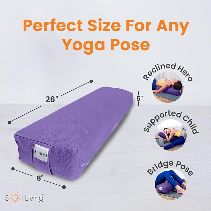 Pranayama Yoga Bolster Meditation Pillow