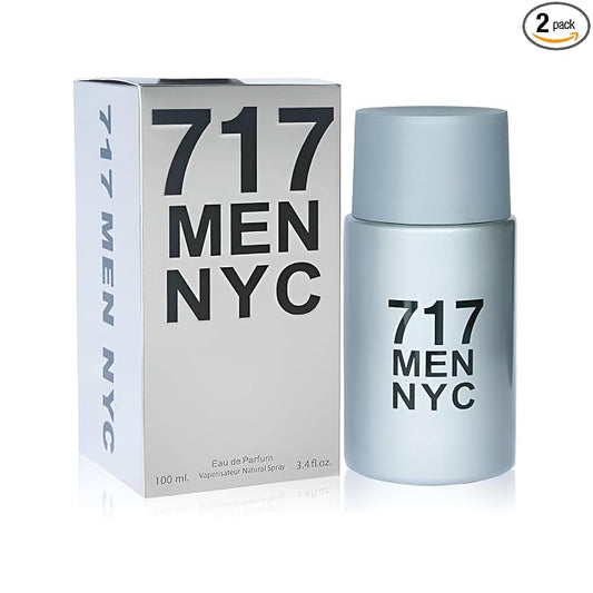 AFLUXE 717 Men NYC Men's Cologne,Bold Scent Eau de Toilette,3.4 Fl Oz Perfume for Men Every Day Used