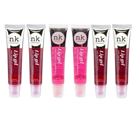 NICKA K NEW YORK Lip Gel, Hydrating, Lightweight, Glides on Effortlessly, Non Sticky Finish Lip Gel Colors (AMZ011)