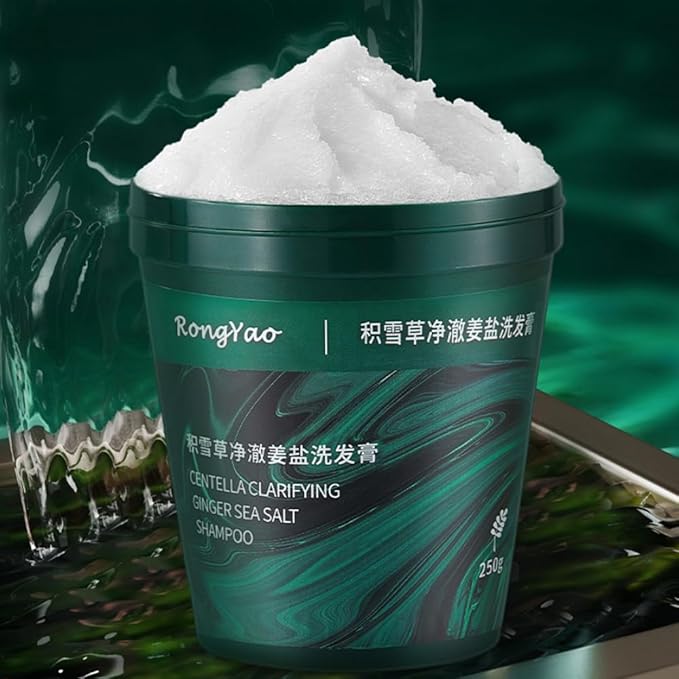 Body Scrub - Exfoliates & Deeply Nourishes for Smooth, Radiant Skin (Snowgrass Sea Salt)