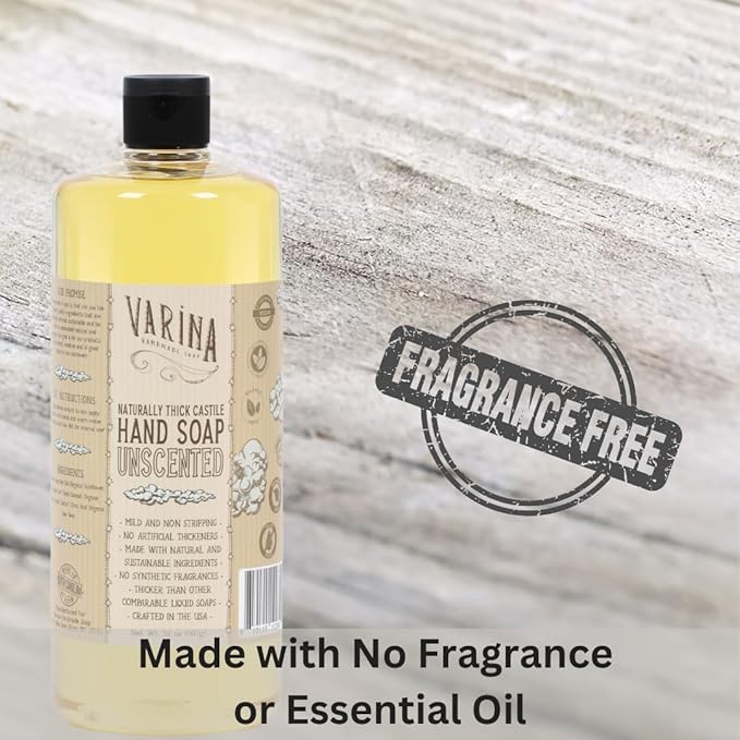 Liquid Organic Castile Soap Unscented - 32oz