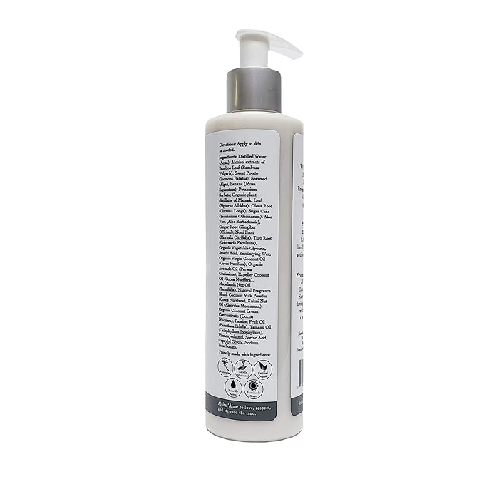 OLA TROPICAL APOTHECARY Coconut Body Lotion with Pure Tropical Oils and Plant Extracts - 8 fl oz