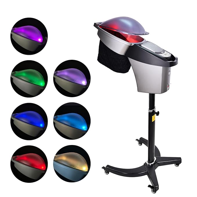 Hair Salon Professional O3 Ozone Micro Mist Hair Steamer Accelerator Color Processor Hair Care