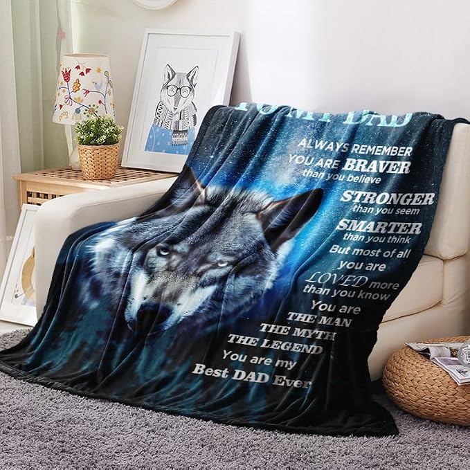 Best Dads Birthday Gift for Dad from Daughter Ideas,Presents for Dad Gifts for Papa,Cool Father Gifts for Dads Birthday from Son Ideas 60"x80"