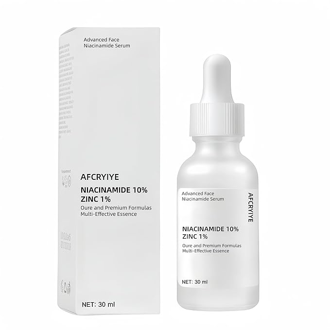 Niacinamide 10% + Zinc 1% Serum for Face – Oil Control, Acne, Pore Minimizer & Blemish Reduction – Lightweight, Non-Greasy Facial Serum, 30ml (1 Fl Oz) (1)