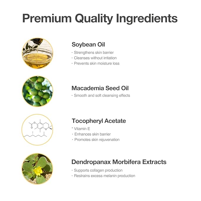 OxygenCeuticals Double Makeup Remover – Gentle Plant-Based Cleansing Oil for Sensitive Skin, Removes Eye & Lip Makeup, Hydrating with Botanical Oils, Jasmine & Hwangchil Extract 3.72 fl.oz (110ml)