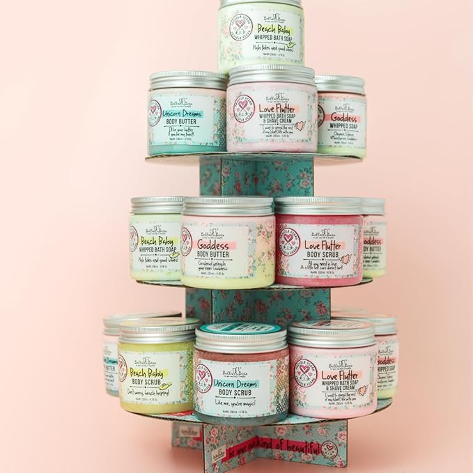 Bella & Bear Mystery Box – Over $80 Value incl. Full‑ & Travel‑Size Bath, Body & Skincare • Surprise Beauty Kit • Vegan & Cruelty‑Free Gift for Women