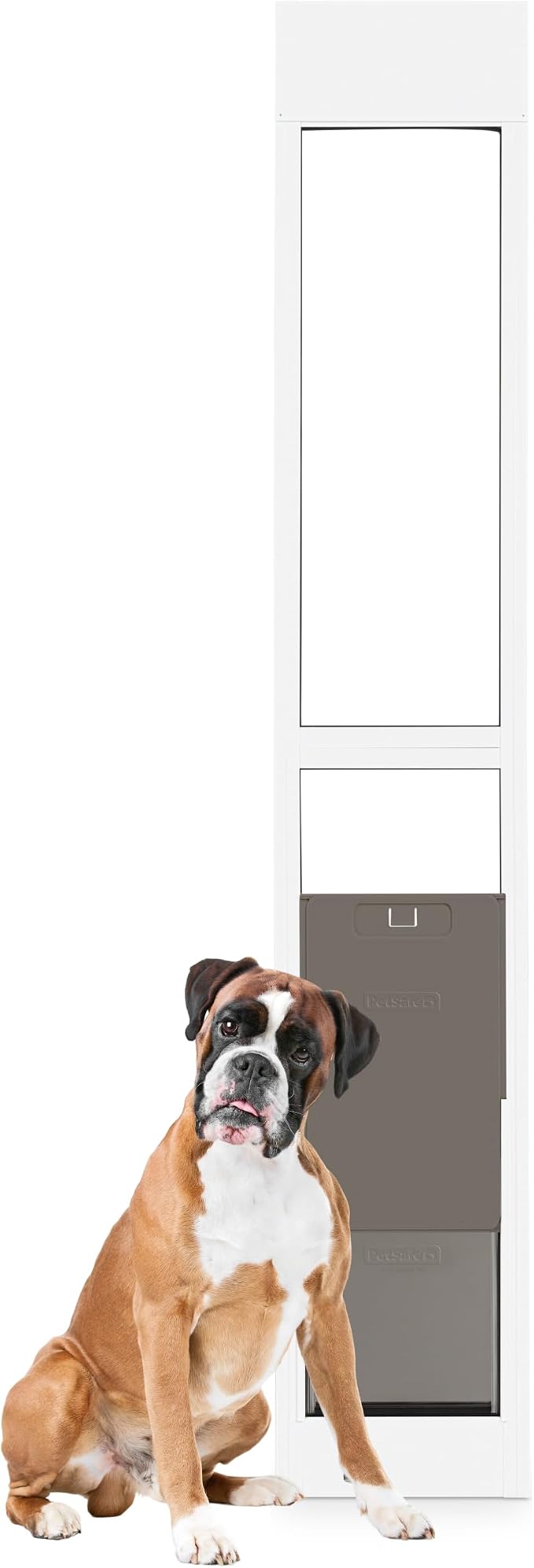 PetSafe Sliding Glass Pet Door, Aluminum Frame, Pets Up to 100 lb, Large