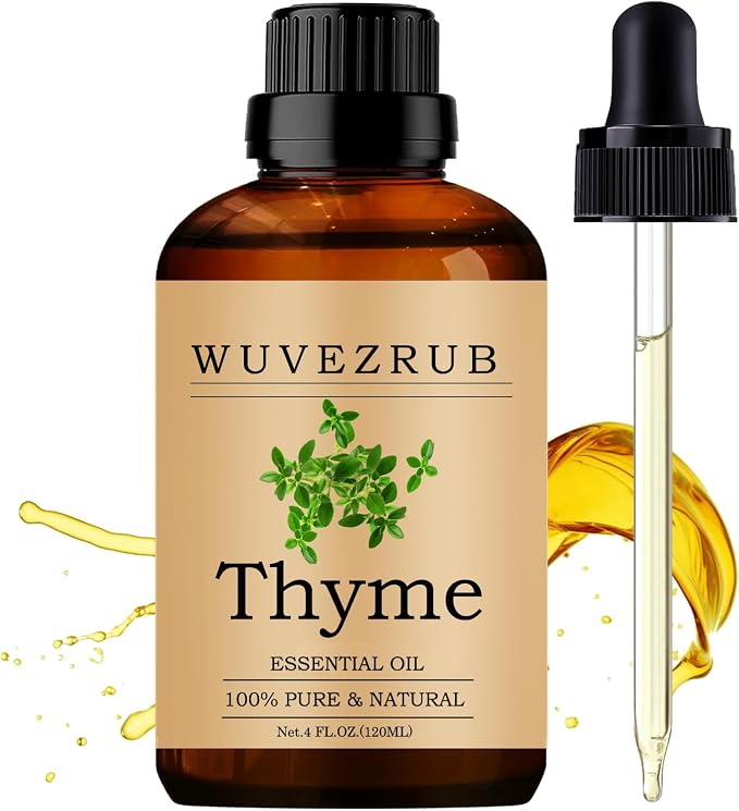 Thyme Essential Oil 120ML, 100% Pure and Natural for Aromatherapy Diffuser - 4 Fl Oz