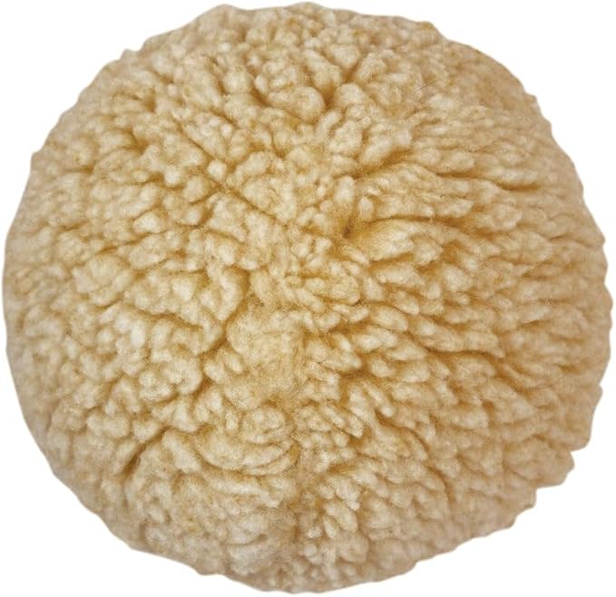HuggleHounds Plush Ball Dog Toy - Dog Fuzzy Ball Toy, Durable Stuffed Soft Plush for Small and Large Breeds - 4" HuggleFleece, Small