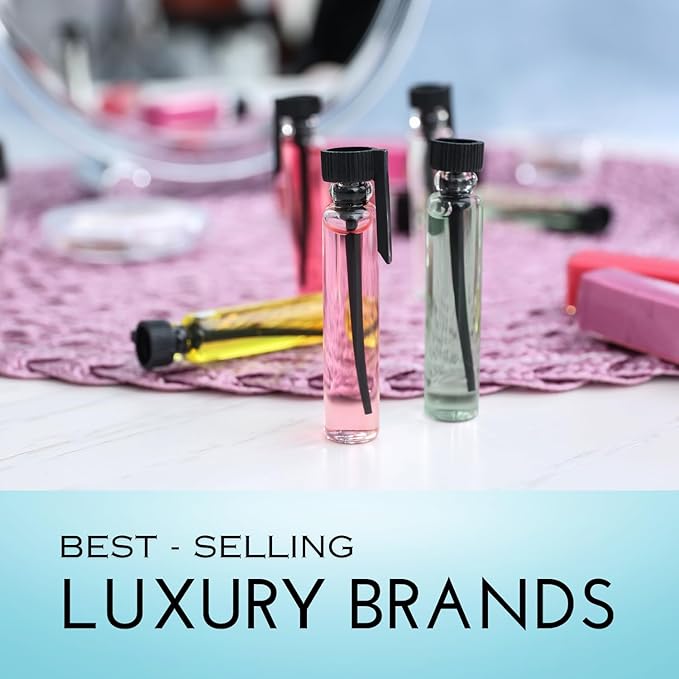 Tradeberry High End Designer Perfume Sample Set for Women - Pack of 12 Perfume Samples for Women