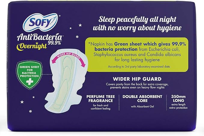 Sofy Overnight Antibacteria XXL 20