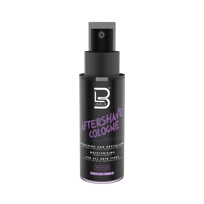 L3 Level 3 After Shave Spray Cologne - Softens Skin - Refreshes and Relieves Face and Skin - Moisturizing Formula Level Three After Shaving