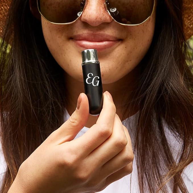 Edens Garden Essential Oil Inhaler – Personal Aromatherapy Nasal Stick with Cotton Wick, Portable for Travel & On-The-Go Wellness – Refillable, Multi-Use Scent Diffuser for Essential Oils - Black