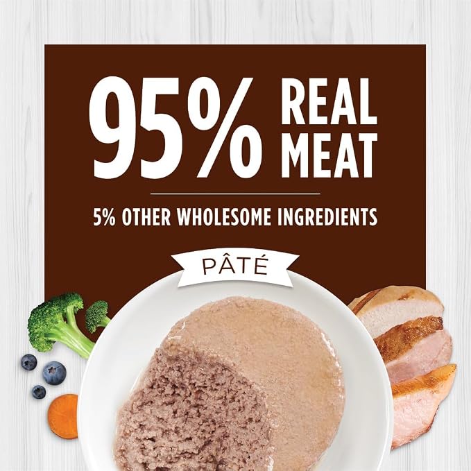 Instinct Original Pate Wet Cat Food, Grain Free Recipe - Variety Pack, 5.5 Ounce, (Pack of 24)