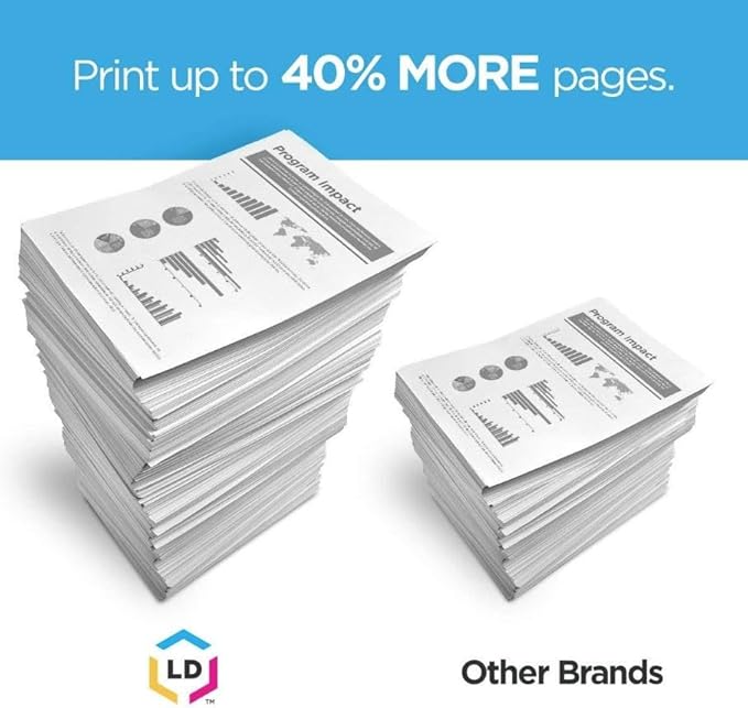 LD Products Ink Cartridge Replacement Compatible with HP 972X F6T84AN High Yield (Black) for use with Printers PageWide Pro MFP 477dw, 577dw, 452dn, 477dn, and 477dw
