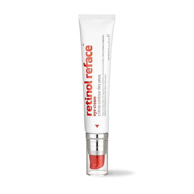 INDEED Labs Retinol Reface | Anti-Aging Under Eye Cream with Retinol | Targets Crow’s Feet, Wrinkles, & Dark Circles | with Ribose, Honey Locust Seed, & Carrot Extract to Smooth & Brighten, (15mL)