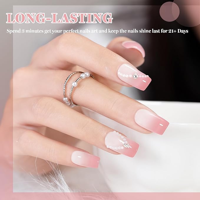 RARJSM Creamy Nude Gel Nail Polish Set Sheer Milky Barely Rose Gray Mauve Eggshell Pink 6 Pcs Neutral Jelly Skin Tone Colors French Manicure Gelpolish Soak Off Curing Requires for Home Salon 7.5ml