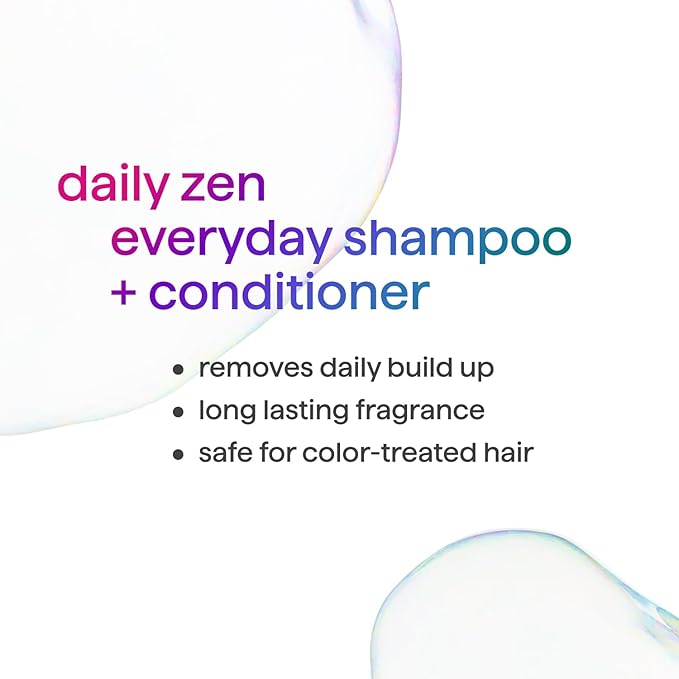 Method Everyday Shampoo, Daily Zen with Cucumber, Green Tea, and Seaweed Scent Notes, Paraben and Sulfate Free, 14 oz (Pack of 2)