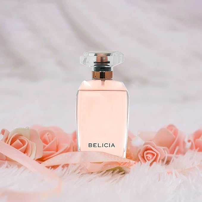 A CENTER Belicia For Women Eau de Parfum Spray for Women,Wonderful Gift,Gourmand Fragrance,Daytime and Casual Use,for all Skin Types,a Classic Bottle,3.4 Fluid Ounce