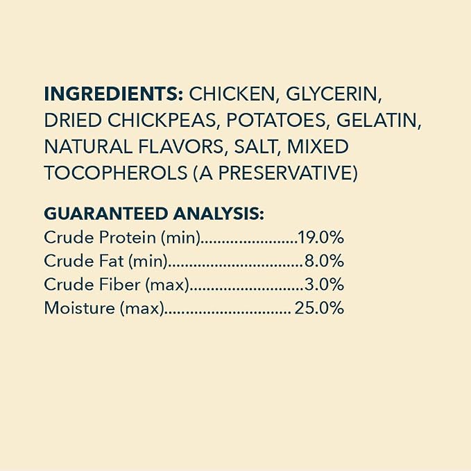 Amazon Brand - Wag Soft & Tender American Jerky Dog Treats – Chicken Recipe (6 oz)