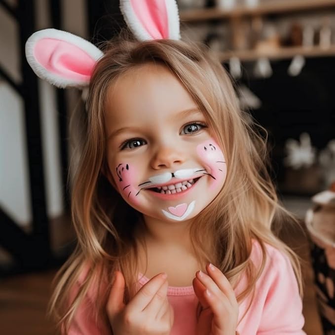 Face and Body Paint Pink(30gm)Non-Toxic High-Quality Paint for Children and Adults Halloween Makeup, Costumes, Festivals