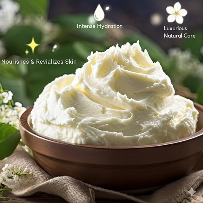 Yajna Organic Raw Mango Butter 100% Pure,Natural & Unrefined| Skin Moisturizer For Face, Body & Hair| 4 OZ/115 GM Ivory/White Grade A | DIY Creams, Balms, Lotions, Soaps| Softens Dry & Tough Skin