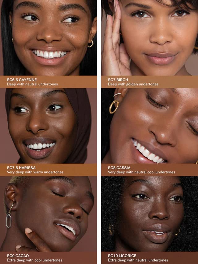 ILIA - True Skin Serum Concealer | Non-Comedogenic, Cruelty-Free, Vegan, Safe For Sensitive Skin, Reduces Appearance of Dark Circles + Blemishes (Licorice SC10, 0.16 oz | 5 ml)