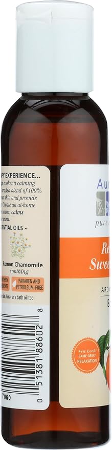 Aura Cacia Relaxation Massage Oil, 4 FZ