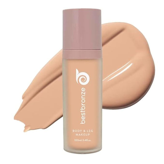 Best Bronze Bombshell Body Makeup - Tattoo Cover Up Makeup & Body Foundation Waterproof - Tattoo Concealer Waterproof for Scars, Varicose Veins Cover Up & Leg Foundation (NW18 Beige)