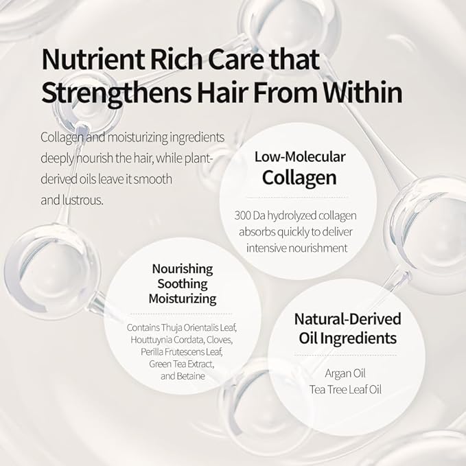 JHP(Clinical Certification) Green Leaf Argan Protein Treatment Hair Pack - Extracted, Ultra Damaged Hair Nutrition Care, Cuticle Gloss Improvement, 500ml K-Beauty